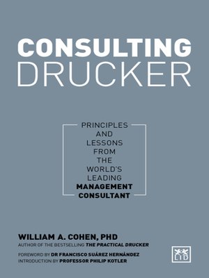 cover image of Consulting Drucker